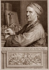 Abbot Guillaume Thomas Raynal (1713-1796) English writer engraving after Charles-Nicolas Cochin II - Guillaume Thomas Raynal (Guillaume-Thomas) engraving 作： Unknown artist