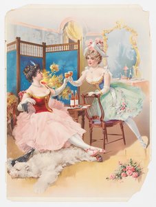 飲料の広告 作： Unknown artist