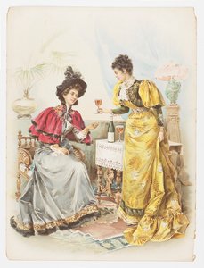 飲料の広告 作： Unknown artist