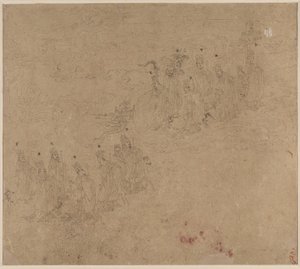 道教主題帖 道教神々の行列 25葉 作： Unknown artist