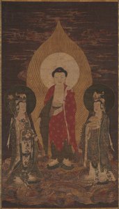 阿弥陀三尊 作： Unknown artist