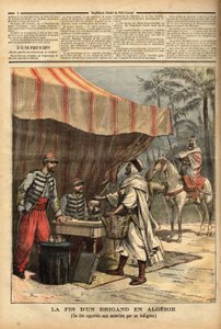 アルジェリア人が、アルジェリア・モロッコ国境のオラン県に1844年に建てられたフランス軍の駐屯地であるマルニアの事務所に、ヌムールの郵便物を配達した盗賊アリ・ウルド・シックの首を1500フランのボーナスで持ってきた。エングレーヴィングI