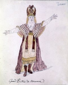 アントニオ・サリエリ（1750～1825）は、1787年6月にパリで上演されたオペラ「タラレバ」の登場人物。 作： Unknown artist