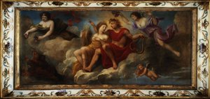 アポロンと四季、春、夏、秋、冬 1645年から1655年の間（油彩・カンヴァス）