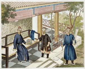 19世紀の中国におけるアーチェリー 作： Unknown artist