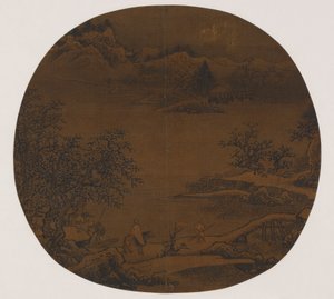 除雪後のフェリー待ち 作： Unknown artist
