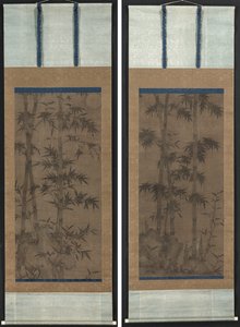 四季の竹：春と秋