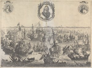 Scheveningenin taistelu 31. heinäkuuta 1653 作： Unknown artist