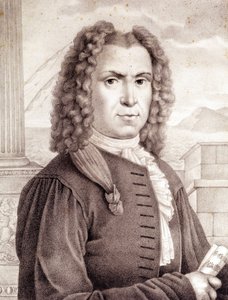 Benedetto Marcello (1686-1739) イタリアの作曲家。 作： Unknown artist