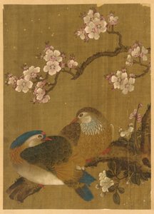 鳥と梅 作： Unknown artist