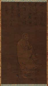 葦に乗って揚子江を渡る達磨 作： Unknown artist