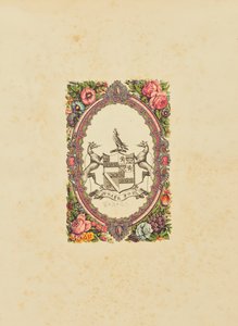 [蔵書票］ 作： Unknown artist