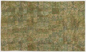 ブロケード、シルク、僧侶のローブ、パッチ。 けさ 作： Unknown artist