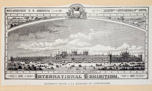 フィラデルフィア国際博覧会の100周年（1776-1876）を記念してエリゲを作る 作： Unknown artist