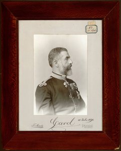 Carol Ier ou Charles Ier - ルーマニア王キャロル1世（1839-1914）の肖像、匿名。シルバーゼラチン写真 作： Unknown artist