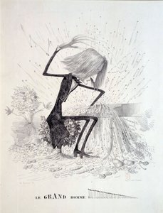 作曲家フランツ・リスト（1811-1886）を描いた漫画 作： Unknown artist