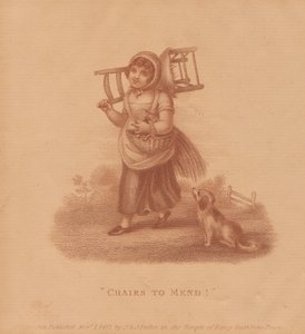 修理する椅子 作： Unknown artist