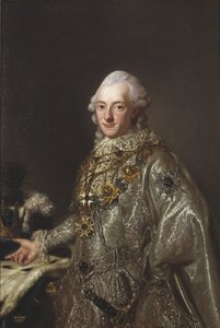 Charles XIII roi de Suede - スウェーデン国王シャルル13世（1748-1818）の肖像、匿名 。キャンバスに油彩。寸法：117x78 cm。ストックホルム国立博物館 作： Unknown artist
