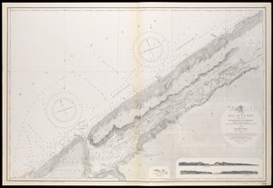 ノヴァ・スコシア、ファンディ湾、ガリバーズ・ホールからセントクロイ湾までの海図、1858年2月10日初版発行 作： Unknown artist