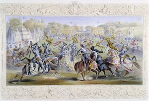 Chevaleresque Tournament - J. Whatman編「イングランドの騎士」にて。T. M