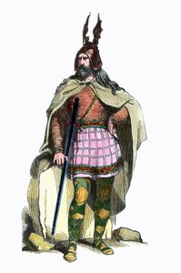 ローマ支配下のガリア人シェフの衣装 作： Unknown artist
