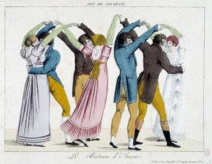 愛のゆりかご」と呼ばれるダンス・ムーブメント（19世紀初頭 作： Unknown artist