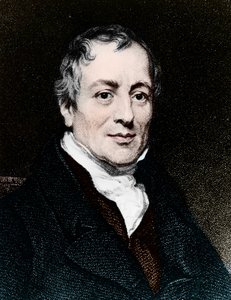 デビッド・リカルド（1772-1823）イギリスの経済学者。 作： Unknown artist