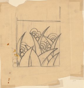 テキスタイルまたは壁紙のデザイン 作： Unknown artist
