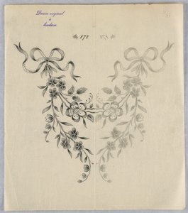 刺繍のデザイン 作： Unknown artist