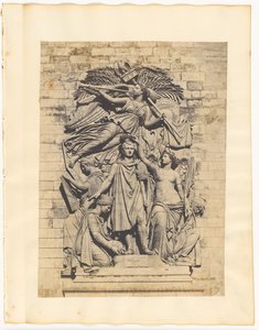 [凱旋門の "Le Triomphe "の詳細]。 作： Unknown artist