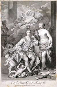 ファリネッリ（カルロ・ブロッシ、ディット；1705 - 1782）。 作： Unknown artist