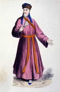 マッテオ・リッチ神父（1552-1610）イタリアのイエズス会、中国におけるカトリック・ミッションの創設者 作： Unknown artist