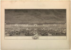 フランスのルイ 15 世を称えるフェスティバル 作： Unknown artist