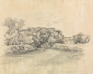 ストゥール川の漁師 作： Unknown artist