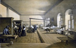 フローレンス・ナイチンゲール（1820～1910）1855年頃、トルコのスクタリ病院にて 作： Unknown artist