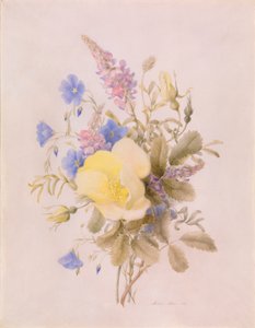 黄色いバラの花 作： Unknown artist