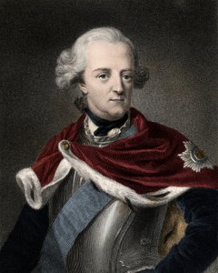 プロイセンのフレデリック2世 (1712-1786) - フレデリック2世 Frederick The Great 1712-1786 - エングレーヴィング - 19世紀 作： Unknown artist