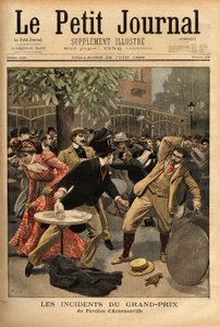 ロンシャン・グランプリ・レースでの一般的な戦いは、内務・宗教大臣のシャルル・デュピュイ（1851-1923）の宣言によるもので、彼は現在の市民に、共和国への脅威 (