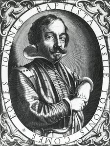 Giambattista Basile (1566-1632) ナポリの詩人、ブローカー、童話収集家。 作： Unknown artist
