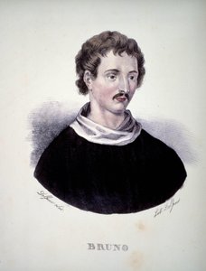 ジョルダーノ・ブルーノ（1548～1600）、イタリアの哲学者 作： Unknown artist