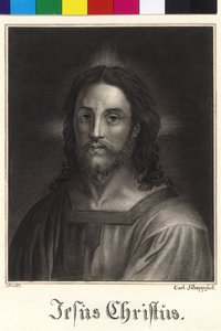 半身のイエス・キリスト 作： Unknown artist