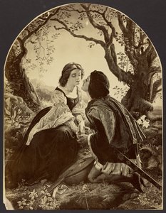 [ヘスペラス、宵の明星、恋人たちの聖なる星、1855年、サー・ジョセフ・ノエル・パトン作]。 作： Unknown artist