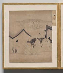 源氏物語絵帖より 香る殿下 作： Unknown artist