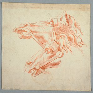 馬の研究 作： Unknown artist