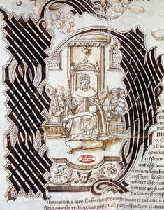1522年、チャールズ5世はイングランド王ヘンリー8世（1491-1547）とウィンザー条約を結び、フランスへの侵攻を予告した。1532年パリ、国立公文書館