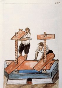 トルヒーヨ司教バルタサル・マルティネス・コンパニオン・イ・ブジャンダ著「トルヒーヨ・デル・ペルー」（1782-1785年）より。 作： Unknown artist