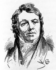 ジャン・ネポムセーヌ（Jean-Nepomucene）・フンメル（Johann Nepomuk Hummel）（1778-1837）。オーストリアのピアニスト、作曲家。 作： Unknown artist