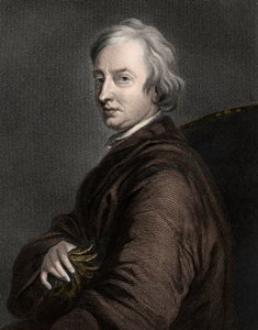 ジョン・ドライデン（1631-1700） - エングレーヴィング - 19世紀 作： Unknown artist