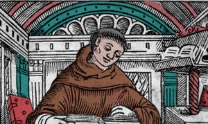 フランシスコ会の哲学者、ジョン・ダン・スコトゥス（1265?16世紀のエングレーヴィング