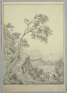古典人物のいる風景 作： Unknown artist